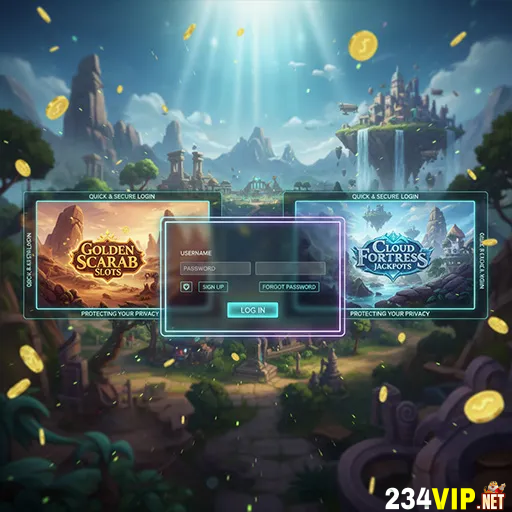 Identidade visual e vitrine de ofertas da plataforma 234vip